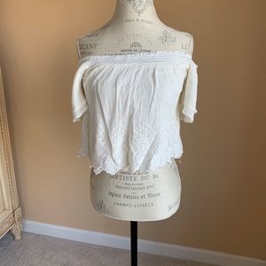 Urban Outfitters off the shoulder top